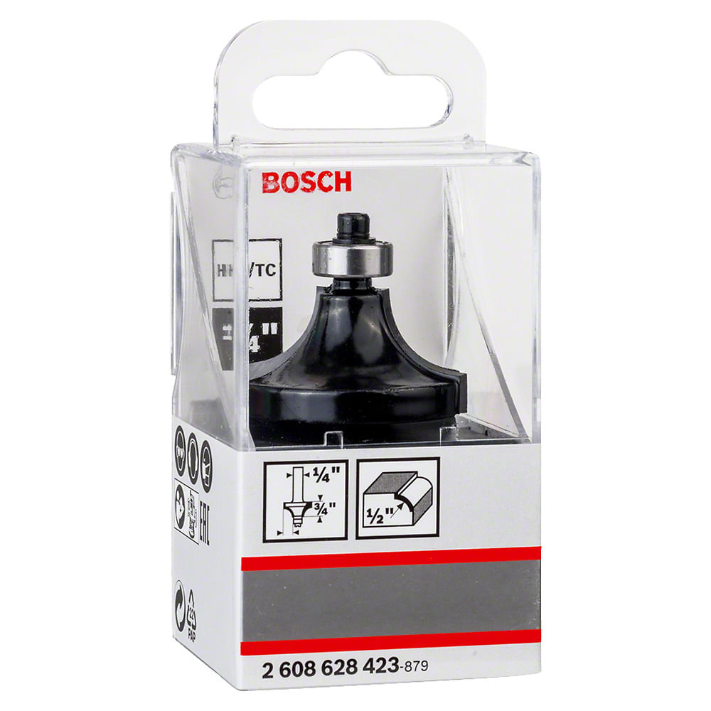 Fresa Borda Decorativa 1-2 Haste 1-4 com Rolamento Bosch 76365_0
